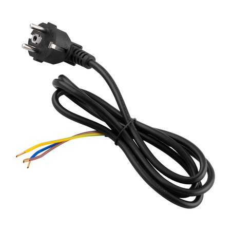 Przewód Przyłączeniowy 1,5m OMY 3x1,0 mm z Wtyczką TYP E LUMILED