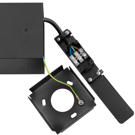 Lampa Ogrodowa Słupek Zewnętrzny Stojący E27 LED z Gniazdem TAXUS 2 80cm LUMILED