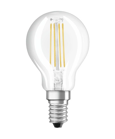 5PAK Żarówka LED E14 P45 4W = 40W 470lm 2700K Ciepła Filament OSRAM Base