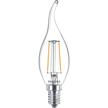 Żarówka LED E14 BA35 2W = 25W 250lm 2700K Ciepła Filament PHILIPS