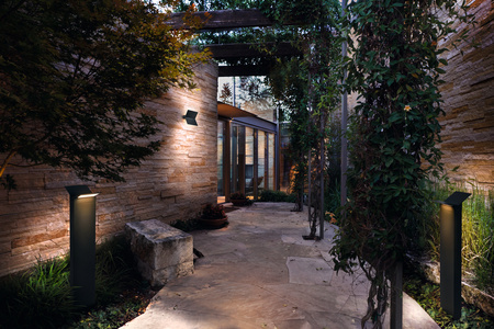 Kinkiet Ogrodowy Lampa Elewacyjna Zewnętrzna LED 9.5W 580lm 3000K Ciepła Szary IP44 Endura Osram