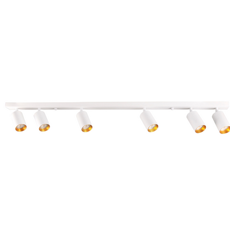 Lampa Listwa Oprawa Sufitowo-Ścienna LED 6xGU10 MARIBEL Biały Goldlux