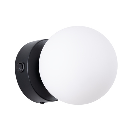 Lampa Ścienna Kinkiet 1x G9 Czarna Yoli French Sky SL.1461 Sollux