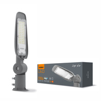 Lampa Uliczna LED 30W 2700lm 5000K Neutralna 130° 0.14A Szara VIDEX