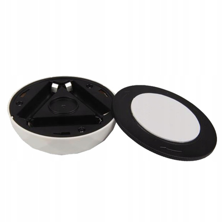 2x Lampka Podszafkowa LED Samoprzylepna Okrągła na Baterie 4000K 3xAAA Biała