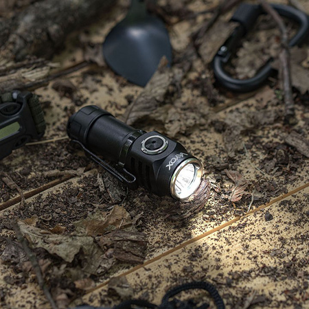 Latarka Czołowa Lampka Kieszonkowa LED USB Akumulatorowa Ręczna 500lm VA0033 VAYOX