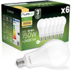 6x Żarówka LED E27 A70 18W = 150W 2430lm 3000K Ciepła 260° LUMILED