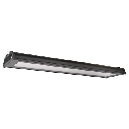 Lampa LED Przemysłowa High Bay Liniowa 150W 16500lm 5000 Zimna 110° Czarny IP65 Masterled