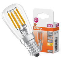 2x Żarówka LED T26 Tubularna E14 2.8W = 25W 250lm 2700K Ciepła 300° SPECIAL Osram