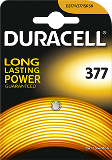 Duracell Srebrowa D 377/SR66/SR626SW Blister 1