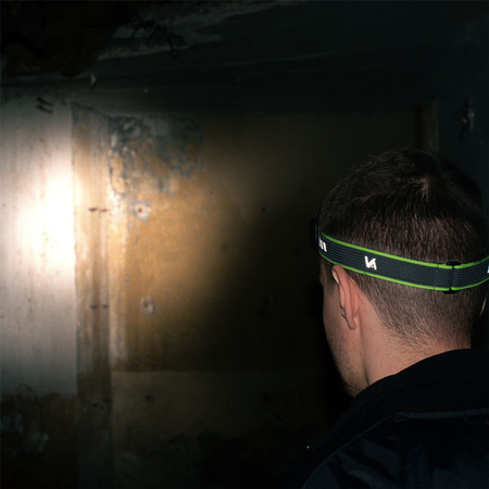 LATARKA Akumulator Czołowa LED 800LM CREE + SMD PRO SERIES VA0196 VAYOX