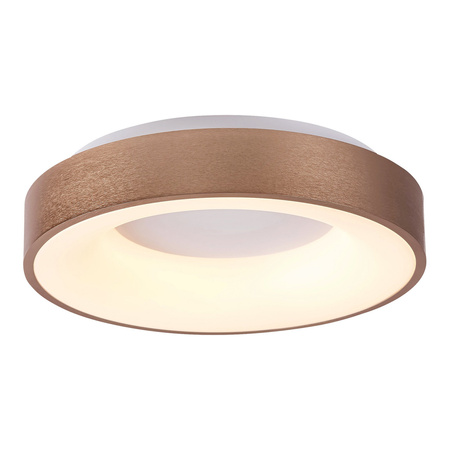 Plafon LED Lampa Sufitowa Oprawa Ścienna Natynkowa 30W 1950lm 4000K Złoty Nowoczesny Carmella Rabalux