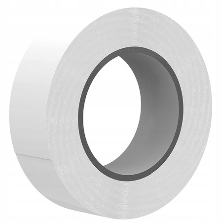 Mocna Taśma Izolacyjna PCV Wodoodporna 15mm x 0,13mm Biała 10m