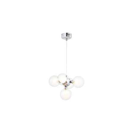 Lampa Wisząca Sufitowa 5x G9 Chrom Nowoczesny Briella Rabalux