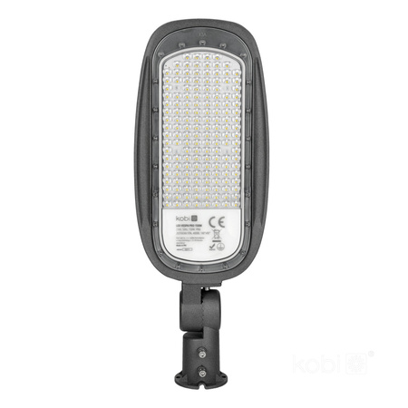 Lampa Uliczna LED Przemysłowa Oprawa Drogowa 150W 20250lm 4000K Neutralna IP66 IK08 Szara Vespa Kobi