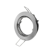 Oprawa Sufitowa Podtynkowa Oczko GU10 Okrągła Chrom VT-779 V-TAC