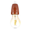 Lampa Wisząca Oprawa E27 Porcelanowy klosz brązowy VT-799 V-TAC