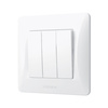 Przełącznik Włącznik Schodowy 3-biegunowy 10A Natynkowy Biały BINERA VIDEX