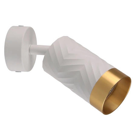 Kinkiet Reflektor Oprawa Ścienno-Sufitowa LED 1 x GU10 ARRAS Biały GOLDLUX (Polux)