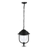 Lampa Ogrodowa Wisząca E27 Na łańcuchu Czarny mat VT-850 V-TAC