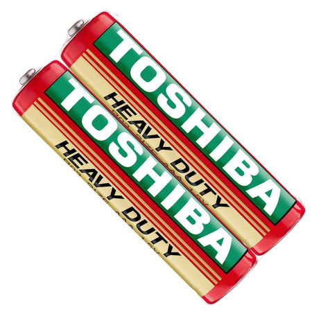 Baterie Cynkowo-Węglowe TOSHIBA HEAVY DUTY R03 AAA 1,5V Folia 2szt