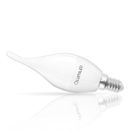 6x Żarówka LED E14 Świeczka BA35 8W = 60W 806lm 4000K Neutralna 180° LUMILED