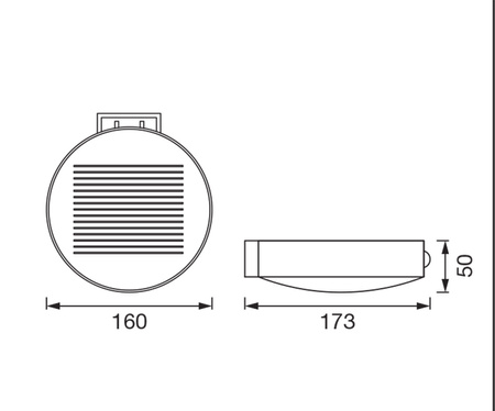 ENDURA Style Solar Tossa Wall Sensor 6W 3000K LEDVANCE