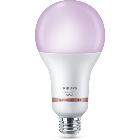 Żarówka LED E27 A80 18.5W = 150W 2452lm 2200-6500K RGB + TW Inteligentna SMART WiFi Bluetooth Aplikacja WiZ Philips