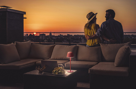 Lampa Stołowa Zewnętrzna LED Akumulatorowa Ściemnialna 2.5W 200lm 2700/4000/6500K IP54 Czerwony Endura Ledvance