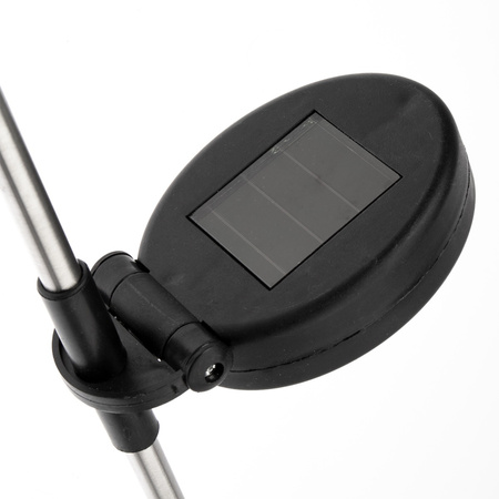 Lampa ogrodowa LED solarna PLASTER wbijana RGB 70cm VOLTENO