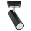Lampa Sufitowa Oprawa Natynkowa SPOT TUBA Reflektor GU10 Ruchoma Tubularna Czarna Nowoczesna Direzione Sollux