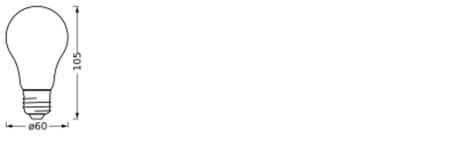 Żarówka LED E27 4.8W = 40W 470lm RGBW CCT Ściemnialna SMART+ WiFi Filament Classic Ledvance