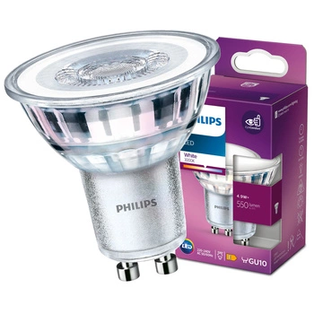 Żarówka LED Halogen GU10 PAR16 4.9W  550lm 3000K Ciepła 120° PHILIPS 