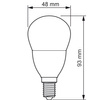 Żarówka LED E14 P48 7W = 60W 806lm 2700K Ciepła PHILIPS CorePro