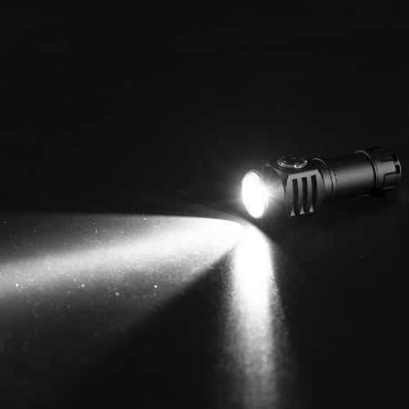 Latarka Czołowa Lampka Kieszonkowa LED USB Akumulatorowa Ręczna 500lm VA0033 VAYOX