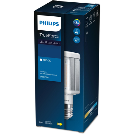 Żarówka LED E27 28W 4000lm 4000K Neutralna IP65 do Lamp Ulicznych EM/AC MASTER HLP SON Philips