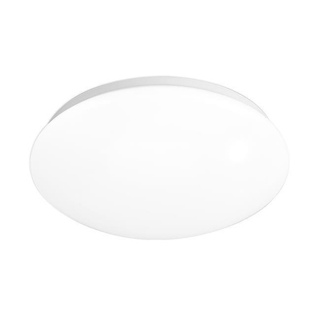 Plafon Lampa Oprawa Sufitowa 2x E27 Natynkowy z Czujnikiem Ruchu Okrągły Biały LOBO Masterled