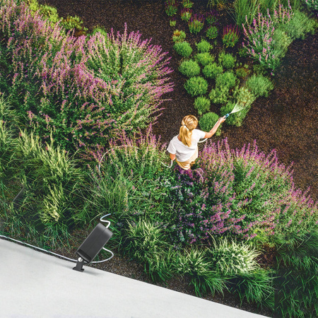 Zwijacz Automatyczny na Wąż Ogrodowy z Wężem 20m Końcówki + Zraszacz Zestaw ERGO CELLFAST