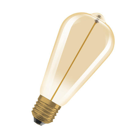 Żarówka LED Dekoracyjna ST64 Edison E27 2.2W = 12W 120lm 2700K Ciepła 320° Filament Vintage 1906 Osram
