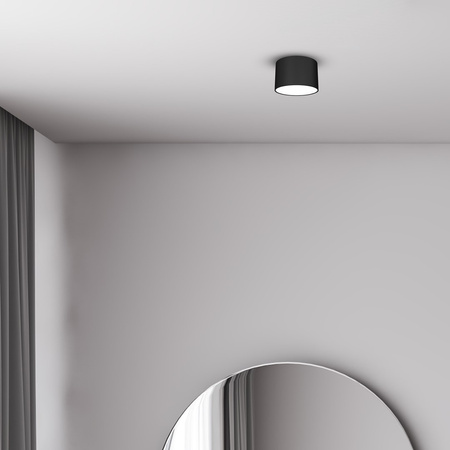 Lampa Sufitowa DIXIE Czarna 1xGX53 Milagro