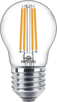 Żarówka LED Kulka E27 P45 6.5W = 60W 806lm 2700K Ciepła Filament PHILIPS