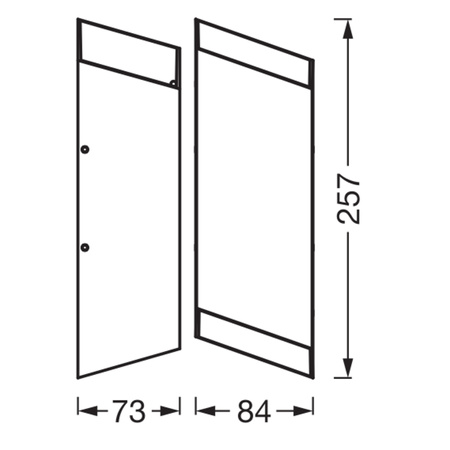 Kinkiet Ogrodowy Lampa Elewacyjna Zewnętrzna LED Szary IP54 Endura Osram