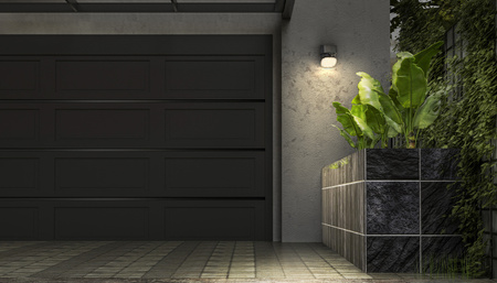 Kinkiet Ogrodowy Lampa Elewacyjna Zewnętrzna LED z Czujnikiem Ruchu i Zmierzchu 10.3W 890lm 3000K Ciepła Ściemnialna Szary IP54 Endura Osram