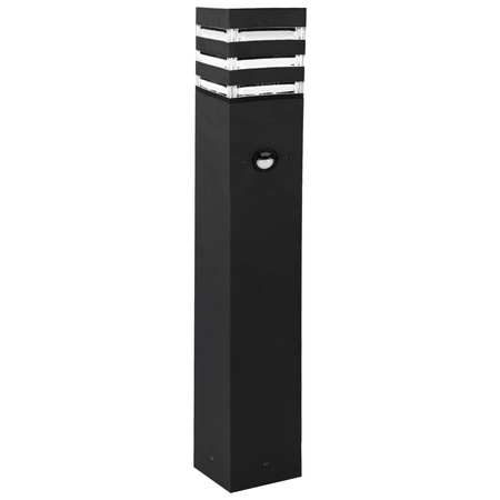 Lampa Ogrodowa Słupek Zewnętrzny Stojący E27 LED Czujnik Ruchu TAXUS 2 60cm LUMILED