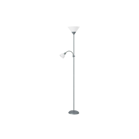 Lampa Stojąca Oprawa Podłogowa E27 Srebrny Klasyczny Action 4028 Rabalux
