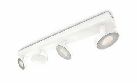 Lampa Sufitowa Reflektor LED 18W 2000lm 2700K Biała Clockwork Philips