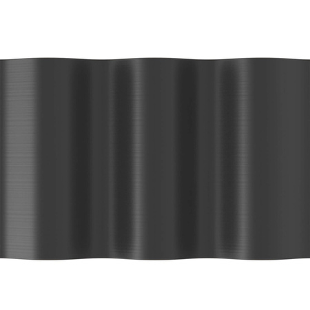 Obrzeże Ogrodowe Trawnikowe Elastyczne Faliste 15cm x 9m Grafit CELLFAST