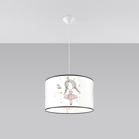 Lampa Sufitowa Wisząca Zwis E27 Żyrandol Owalna Wielokolorowa Nowoczesna Princess Sollux