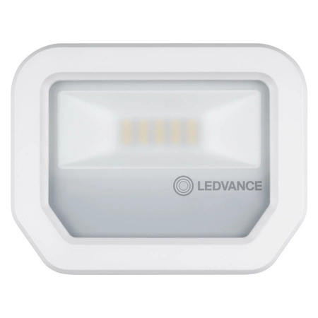 Naświetlacz LED Reflektor Zewnętrzny Lampa 10W 1100lm 3000K IP65 Biały Floodlight Ledvance