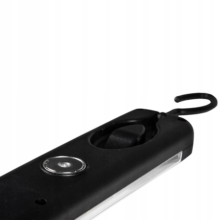 Latarka Warsztatowa Lampa Garażowa LED 230V 15W 960lm Magnes Haczyk na Kablu 5m MasterLED